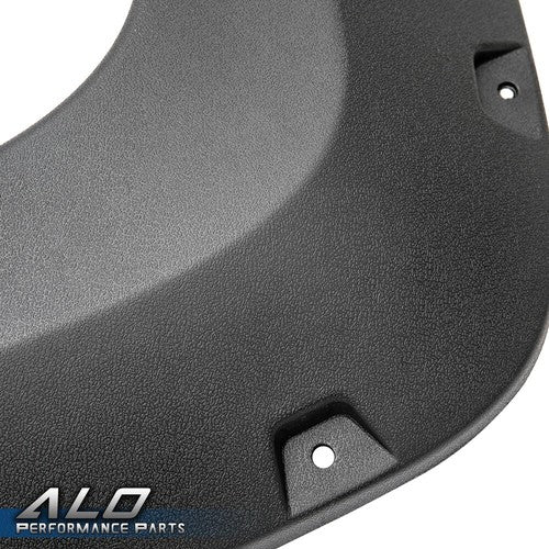 Solid Spare Fit For 14-18 Chevy Silverado 6.5'-8' Bed 4pcs Pocket Rivet Wheel Fender Flares