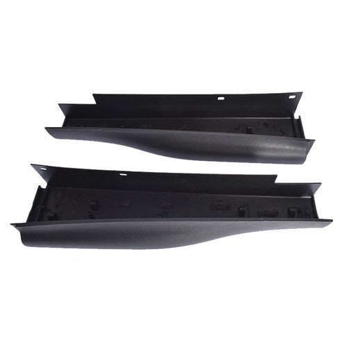 Solid Spare Fit For Ford F250 F350 Left Right Kit Tailgate Molding Cap Trim Black Plastic