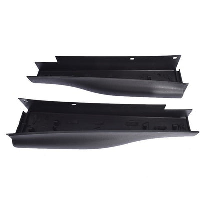 Solid Spare Fit For Ford F250 F350 Left Right Kit Tailgate Molding Cap Trim Black Plastic