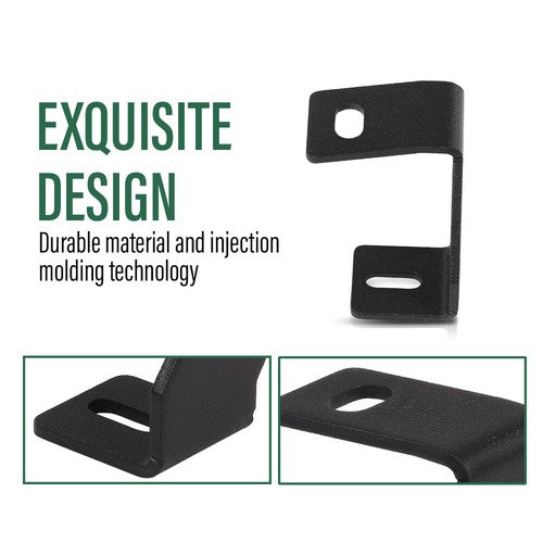 Solid Spare LED Light Pod Hood Ditch Mounting Bracket Fit For 15-23 Ford F150 17-23 Raptor