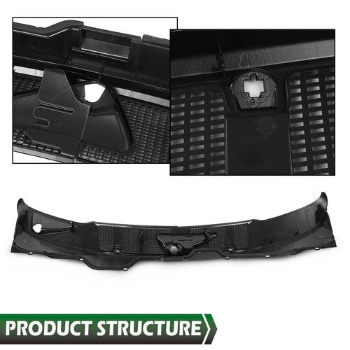 Solid Spare Fit For 02-10 DODGE RAM 1500/2500/3500 Windshield Wiper Cowl Panel #55056006AG