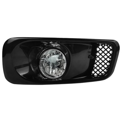 For 1999-2000 Honda Civic JDM Bumper Clear Halogen Lens Fog Lights Lamps Pair