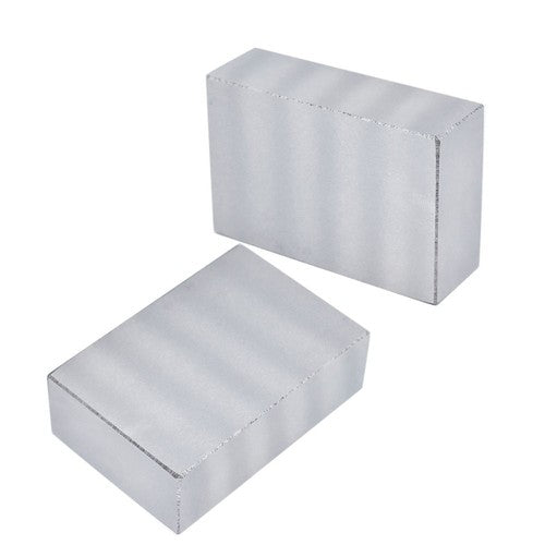 Solid Spare MATCHED PAIR ULTRA PRECISION 1-2-3 BLOCKS NO HOLES .0001" MACHINIST 123 JIG