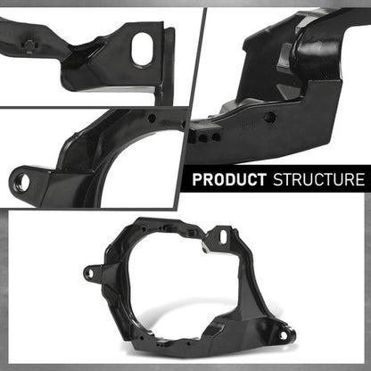 Solid Spare Front Bumper Fog Light Brackets Fit For 2015-2017 Ford Mustang Left+Right Side