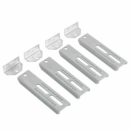 Solid Spare 8PCS 10" Tall Galvanized Boat Trailer Vertical Bunk Board Brackets Bolster