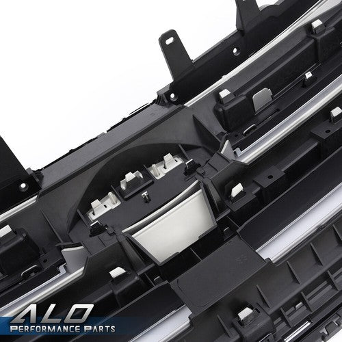 Solid Spare FO1200560 Front Bumper Upper Grille Chrome Fit For 2015 2016 2017 2018 Ford Edge