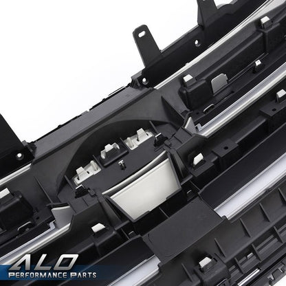 Solid Spare FO1200560 Front Bumper Upper Grille Chrome Fit For 2015 2016 2017 2018 Ford Edge