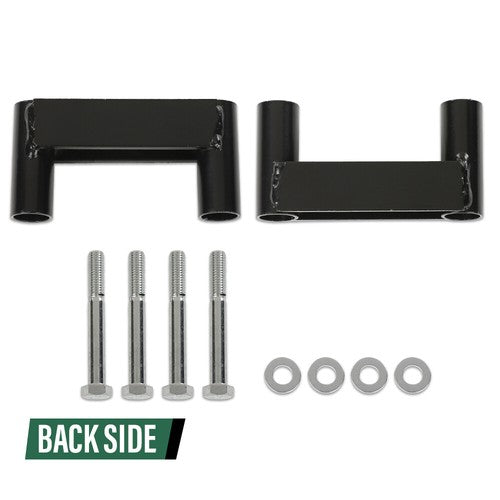 Solid Spare Rear Shock Extender Kit For 2-4" Lift Fit For 2007-2018 Jeep Wrangler JK JKU