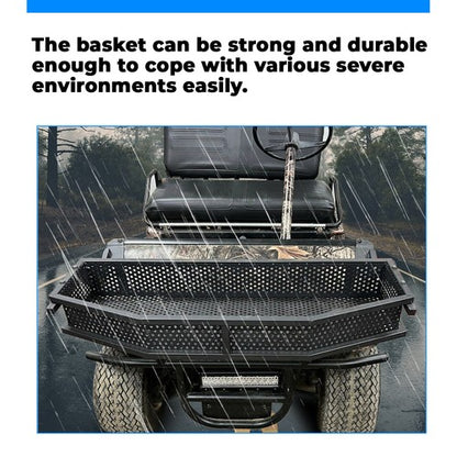 Solid Spare Front Clay Outer Cargo Basket For Club Car DS Golf Cart Gas & Electric Models