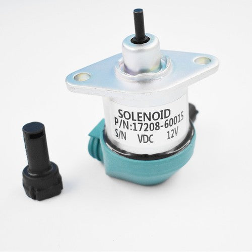 Solid Spare 17208-60010 For Kubota D905/D1005/D1105/V1205/V1305/V1505 Fuel Shut Off Solenoid