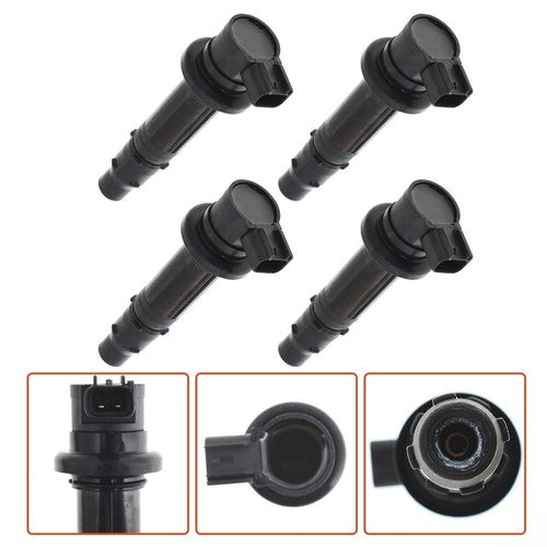 Solid Spare For Yamaha YZF-R6 R6 YZF-R6S R6S YZF-R1 R1 FZ1 VMAX 1700 4 PACK IGNITION COIL