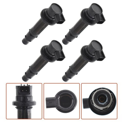 Solid Spare For Yamaha YZF-R6 R6 YZF-R6S R6S YZF-R1 R1 FZ1 VMAX 1700 4 PACK IGNITION COIL