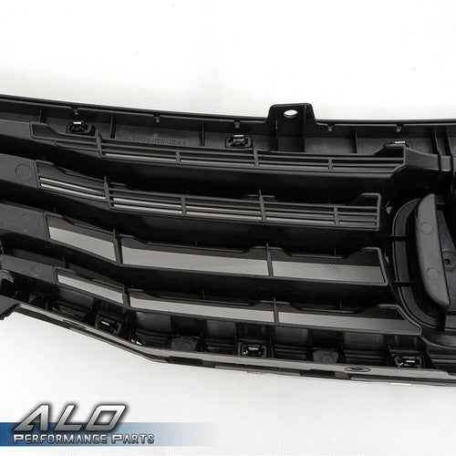 Solid Spare Front Bumper Upper Hood Grill Fit For 16-17 Honda Accord Sedan Sport Style