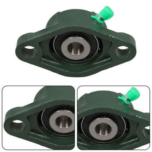 Solid Spare 10PCS UCFL201-8 Pillow Block Bearing 1/2" Hole 2-Bolt With Seat Bearing