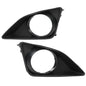 Solid Spare Bumper Fog Light Bezel Lamp Trim Left+Right Fit For 2009-2010 Toyota Corolla