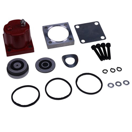 Solid Spare New Fuel Shutoff Valve Set Fits for Cummins N14 180204 209940 3054608 Solenoid