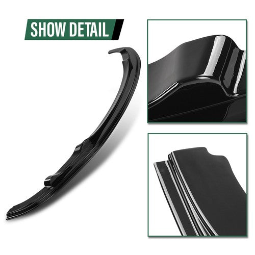 Solid Spare Front Bumper Lip Splitter Fit For 2010-2014 BMW 3 Series E92 E93 LCI M Sport NEW