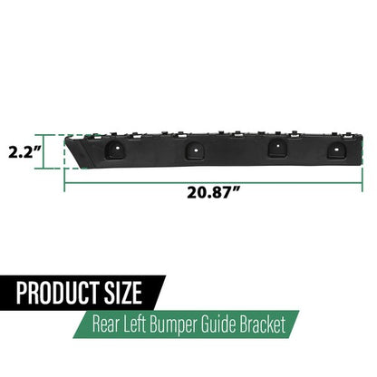 Solid Spare Rear Bumper-Guide Bracket Left Side Fit For 2016-2021 Chevrolet Malibu 84047939