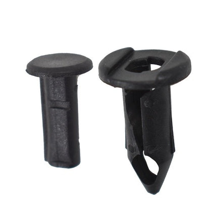 Solid Spare 100pcs ATV Retainer Clips 8mm Push Pin Splash Guard Body Panel For Honda New