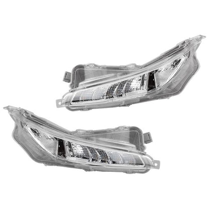 For 2015-2017 Toyota Camry XLE XSE LED Fog Light Sequential Turn Signal Lamp DRL