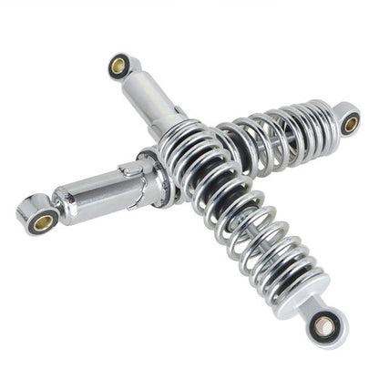 Solid Spare Pair Chrome Rear Shocks Absorber 320mm For Sportster XL883 1200 72 48 1979-2012