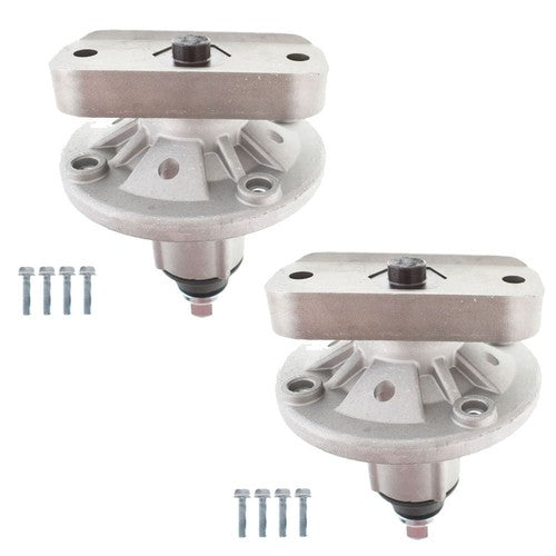Solid Spare 2 Spindle Assemblies Fit for John Deere L100 L105 L120 L130 L107 L108 L110 L111