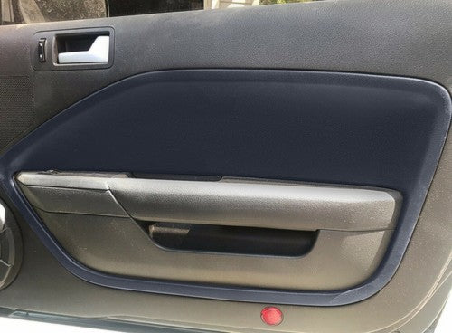 Solid Spare DARK GRAY Pair Interior Door Panel Insert Hard Cover For FORD MUSTANG GT 05-09