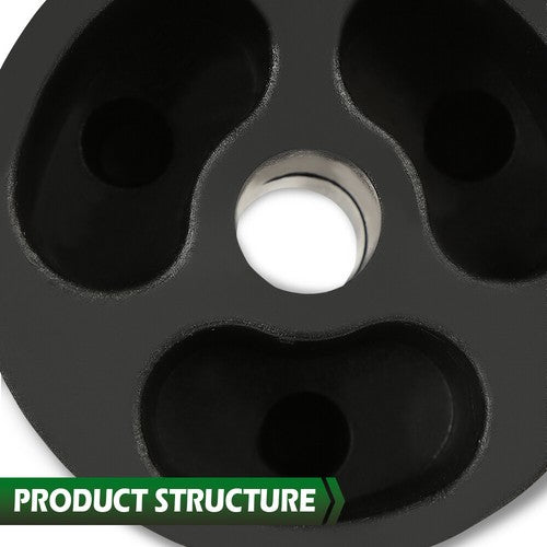 Solid Spare New Universal Black Body Lift Kit Block 3" Tall X 3" Wide Body Heightening Block