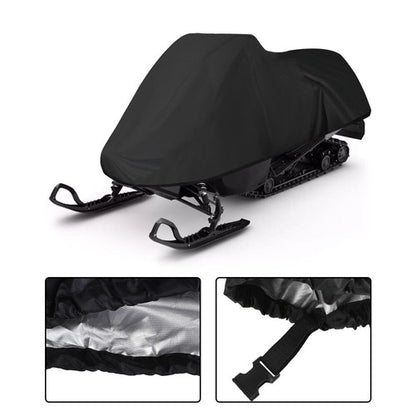 Solid Spare New For Snowmobile up to 90" Black Heavy Duty Trailerable Sled Storage Cover US