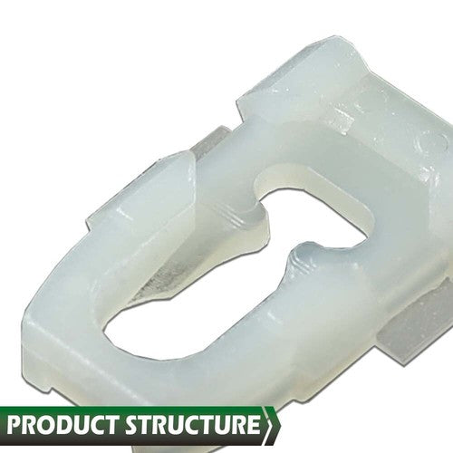 Solid Spare Fit For 1977-1990 Dodge Trucks Ramchargers Body Side Belt Molding Trim Clips