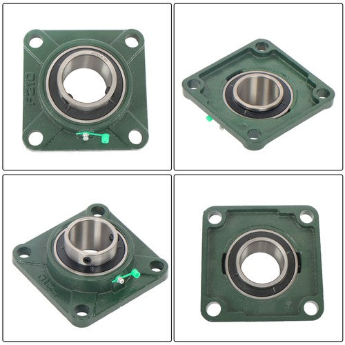 Solid Spare 10pcs UCF210-32 Pillow Block Flange Bearing 2" Bore 4-Bolt Self-Aligning