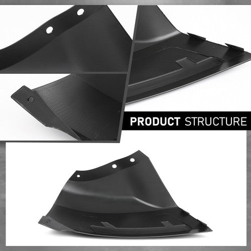 Solid Spare Fit For 2018-2022 Ford EcoSport Front Right Side Bumper Corner Cover FO1017102