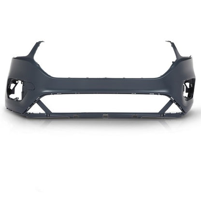 Solid Spare Front Bumper Cover Fascia Fit For 2017 2018 2019 Ford Escape W/o Sensor Holes