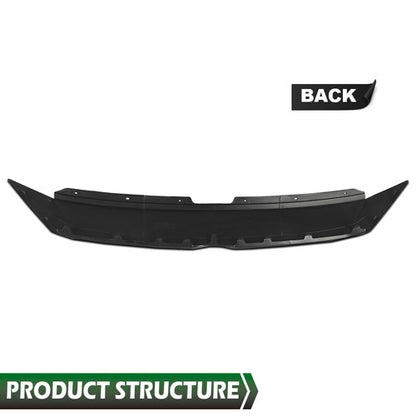 Solid Spare MA1201100 Front Upper Grille Cover Molding Fit For 2014-2016 Mazda 3 & 3 Sport
