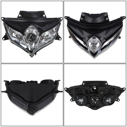 Solid Spare Front Headlight Head Light Fit For Suzuki GSXR600/750 K8 2008 2009 2010