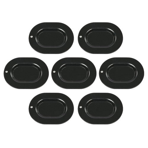 Solid Spare New 7PC Metal Trunk Floor Pan Drain Plug Plate Set Firebird Camaro GTO Chevelle