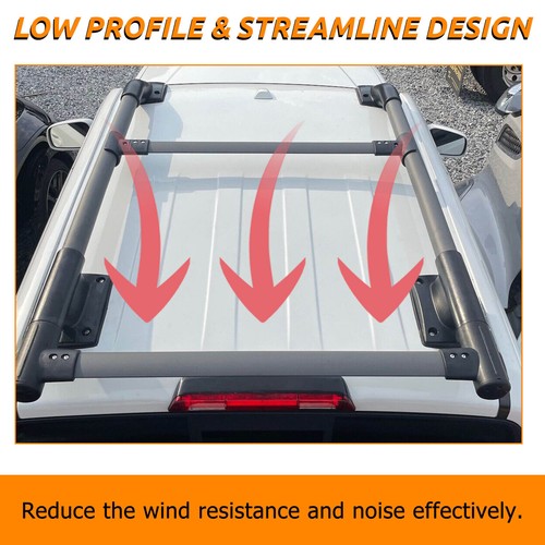 Solid Spare For Nissan Frontier 2005-2022 Top Roof Rack Rail Luggage Carrier Cargo Aluminum
