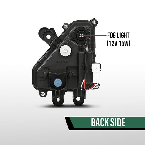 Solid Spare LED Fog Light Driving Lamp Left Driver Side Fit For 2014-2023 Lexus GX460 GX400