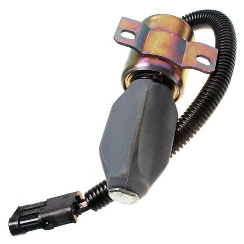 Solid Spare 332/J5060 Fuel Solenoid JS130 JS160 JS180 JS240 JS260 JS330 24V For JCB Parts
