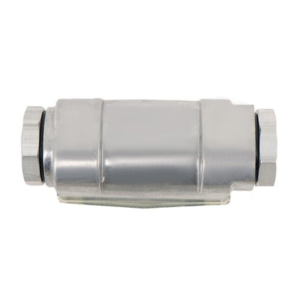 Solid Spare 1in 2.6-26 GPM Blue Electronic Turbine Flow Meter With 3/4' Adapter