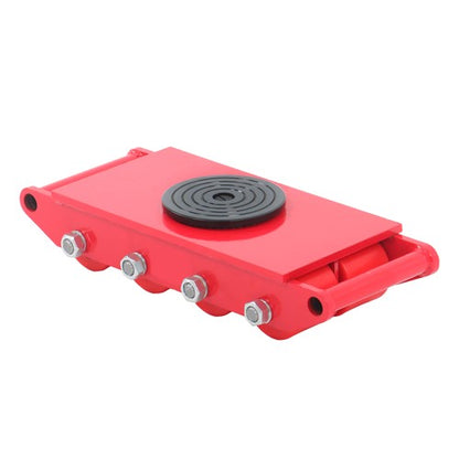 Solid Spare 12T 26400Lbs 360° Heavy Duty Machinery Mover Machine Dolly Skate Roller Trolley