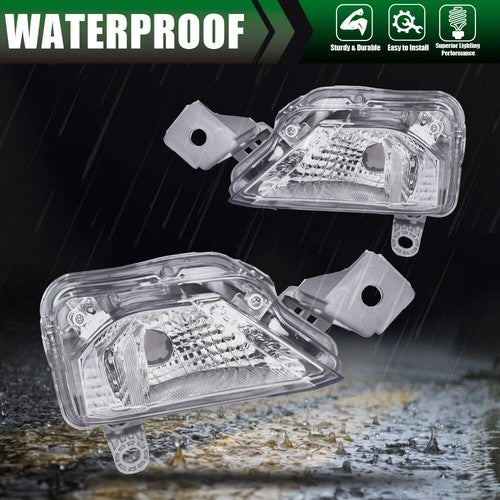 Solid Spare Fit For 2019-2021 Nissan Altima Turn Signal Light Bumper Lamp Left+Right Side