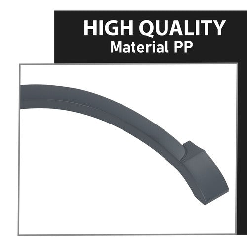 Solid Spare Fit For 2015-2018 Audi Q3 Front Fender Flare Wheel Arch Molding Trim Left Side