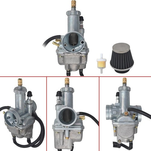 Solid Spare For Kawasaki Bayou 220 250 KLF220A KLF250A Carburetor + Air Filter US