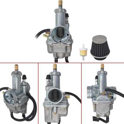 Solid Spare For Kawasaki Bayou 220 250 KLF220A KLF250A Carburetor + Air Filter US