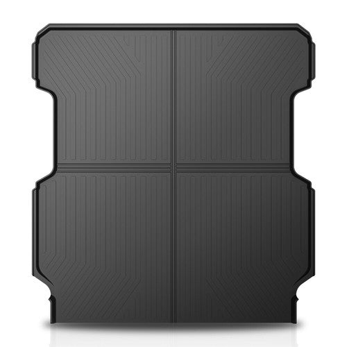 Solid Spare Fit For 17-24 Honda Ridgeline 5.3FT All Weather TPE Truck Bed Mat Protection