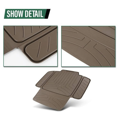 Solid Spare TPE Child Car Seat Protector Brown-NEW-Anti-Skid Vehicle Seat