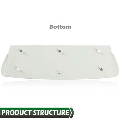 Solid Spare Fit For 2005-2011 Toyota Tacoma Pickup Front Sport Hood Bulge Scoop Kit White
