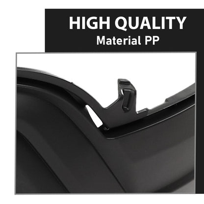Solid Spare Textured Black Front Lower Bumper Cover Fit For 2018 2019 Ford Explorer Base/XLT
