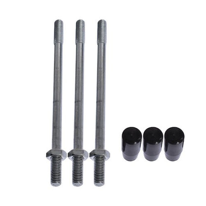 Solid Spare Hydraulic Monoblock Double Acting Control Valve, 3 Spool?21 GPM, SAE Ports
